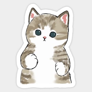 Mofu sand cat Sticker